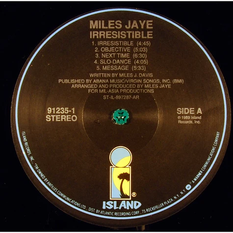 Miles Jaye - Irresistible