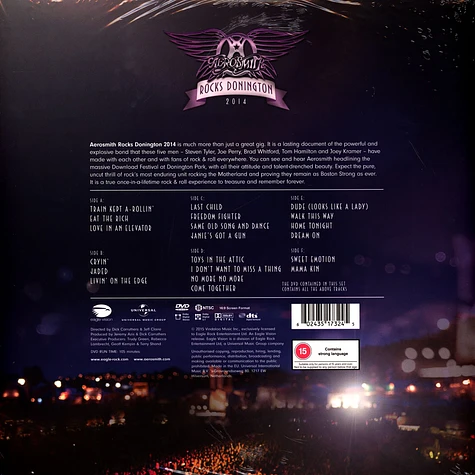 Aerosmith - Rocks Donington 2014 Colored Vinyl Edition