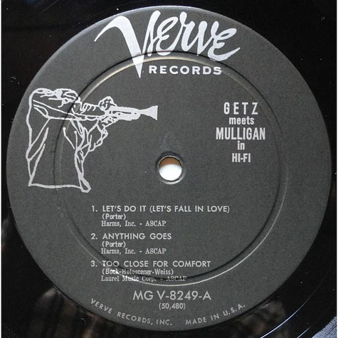 Stan Getz Meets Gerry Mulligan - Getz Meets Mulligan In Hi-FI