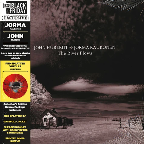John Hurlbut & Jorma Kaukonen - The River Flows Black Friday Record Store Day 2020 Edition