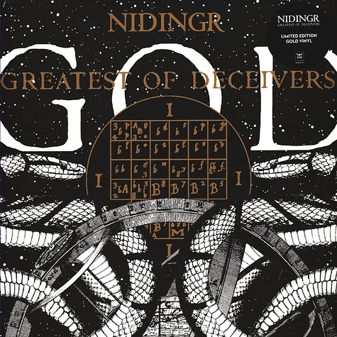 Nidingr - Greatest Of Deceivers Gold Vnyl Edition