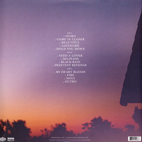Rhye - Home Limited Purple Vinyl Edition