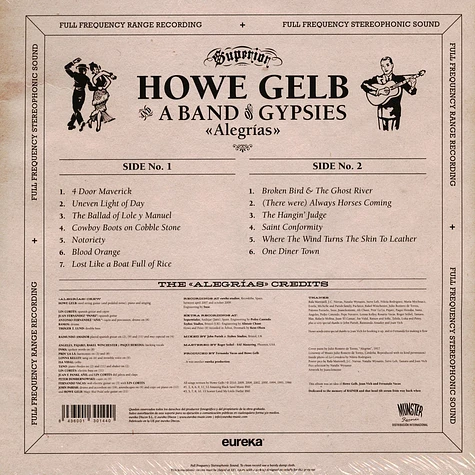 Howe Gelb & A Band Of Gypsies - Alegrias