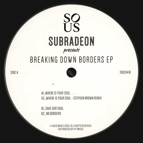 Subradeon - Breaking Down Borders