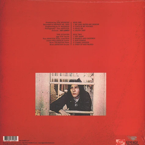 The Stooges - My Girl Hates My Heroin Red & Black Splatter Vinyl Edition
