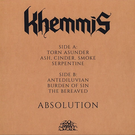 Khemmis - Absolution Butterfly Vinyl Edition