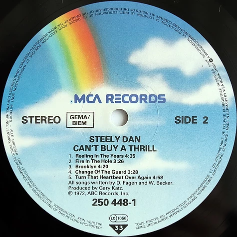 Steely Dan - Can't Buy A Thrill