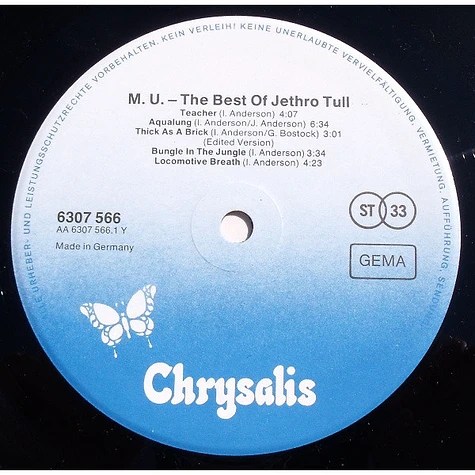 Jethro Tull - M.U. - The Best Of Jethro Tull
