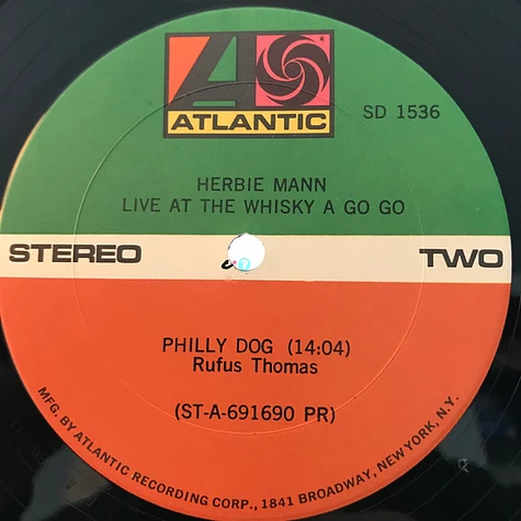 Herbie Mann - Live At The Whisky A Go Go