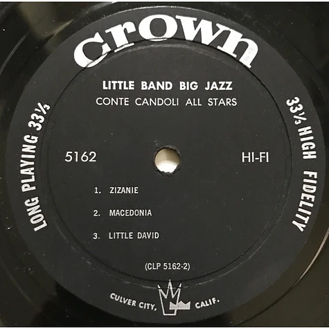 Conte Candoli All Stars - Little Band Big Jazz