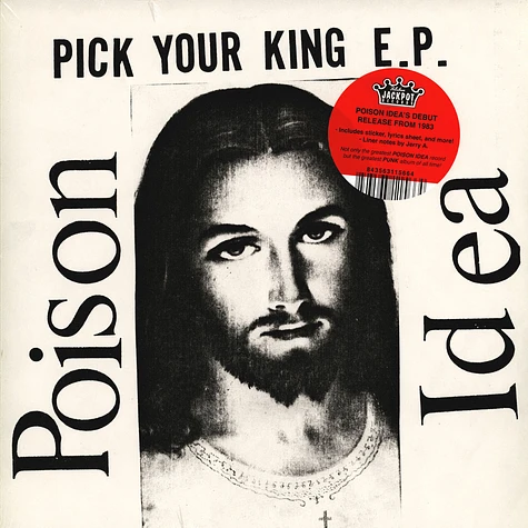 Poison Idea - Pick Your King Black Vinyl Edition