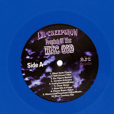 Lil Creepshow - Prophet Of The Mac God Transparent Blue Vinyl Edition