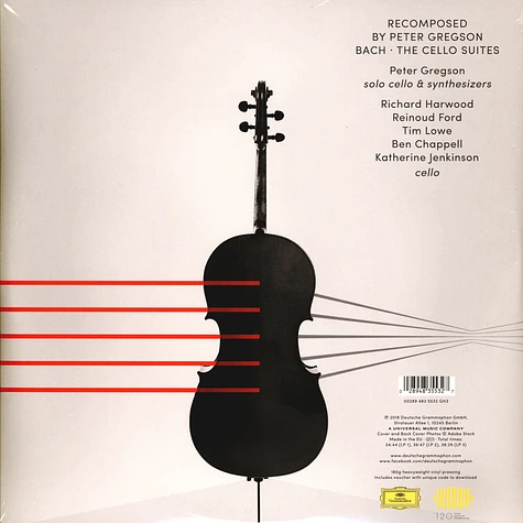 Peter Gregson - Recomposed By Peter Gregson: Bach - Cello Suites