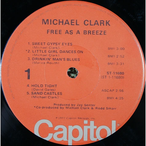 Michael Clark - Free As A Breeze