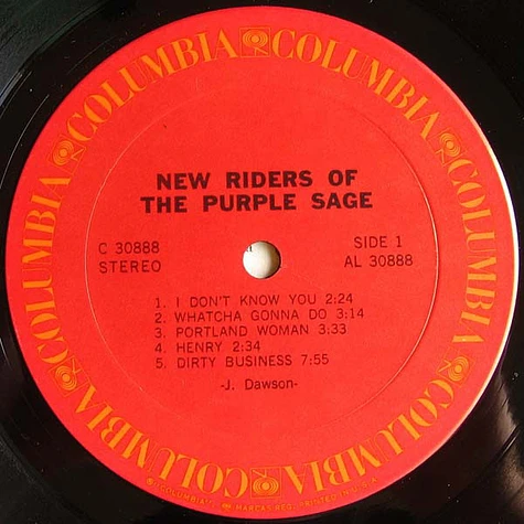 New Riders Of The Purple Sage - New Riders Of The Purple Sage