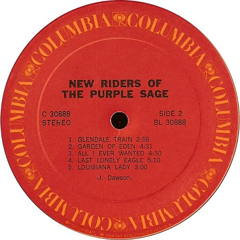 New Riders Of The Purple Sage - New Riders Of The Purple Sage