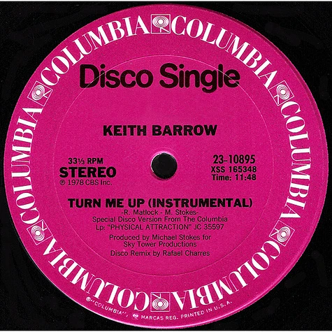 Keith Barrow - Turn Me Up