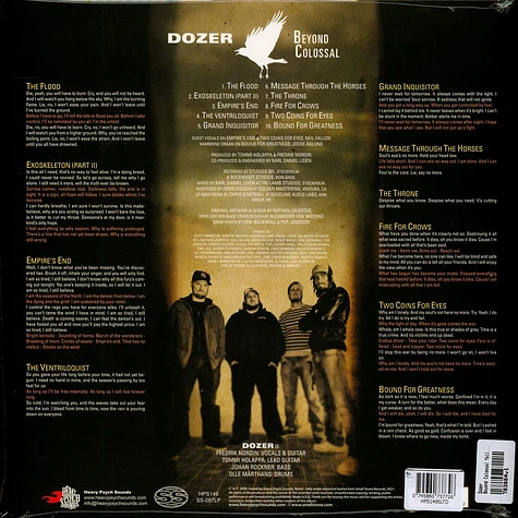 Dozer - Beyond Colossal Yellow & Black Vinyl Edition