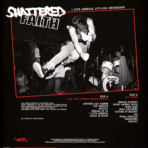 Shattered Faith - I Love America: 1979-1981 Recordings