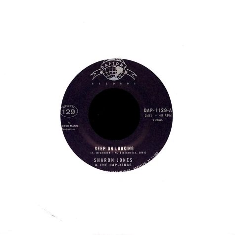 Sharon Jones & The Dap-Kings - Keep On Looking / Natural Born Lover (Instr)