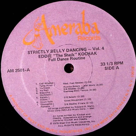 Eddie Kochak With Hakki Obadia - Strictly Belly Dancing Vol. 4