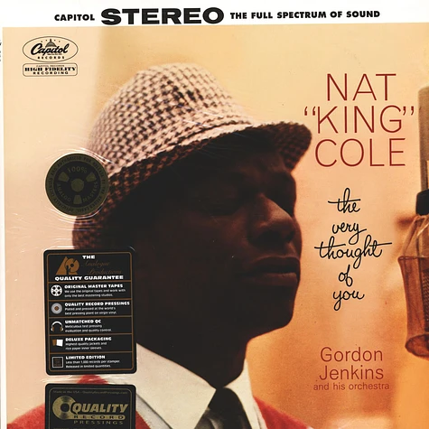 Nat King Cole - The Very Thought Of You 45rpm, 200g Vinyl Edition