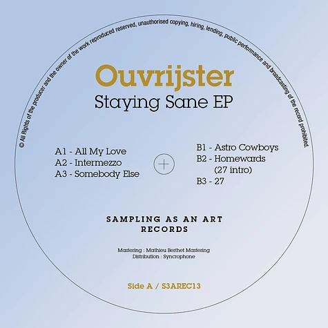 Ouvrijster - Staying Sane EP