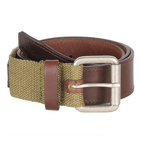 Barbour - Webbing Leather Belt