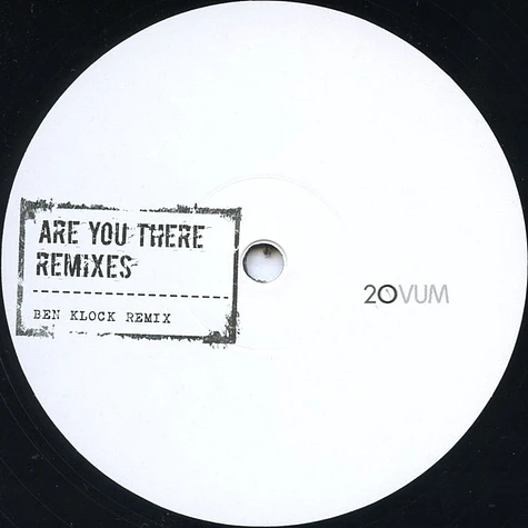 Josh Wink - Are You There Remixes