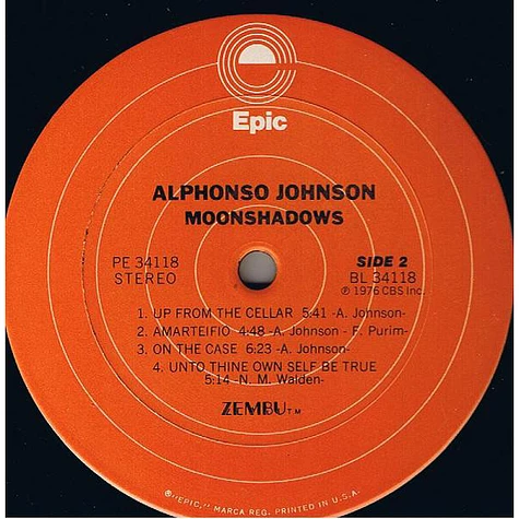 Alphonso Johnson - Moonshadows