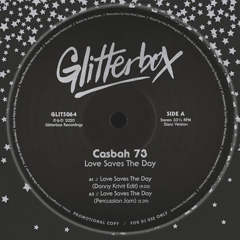 Casbah 73 - Love Saves The Day Danny Krivit & Rahaan Remixes