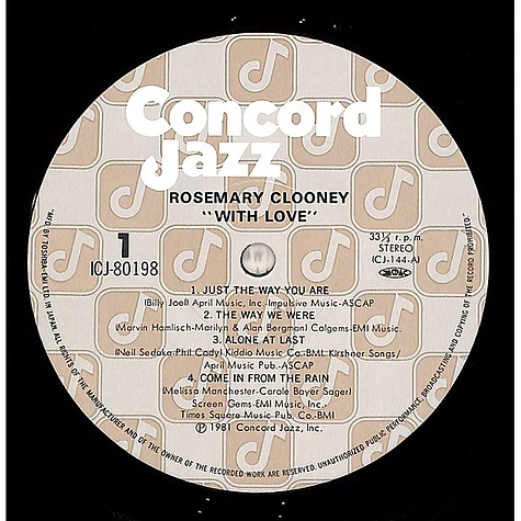 Rosemary Clooney - With Love