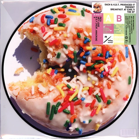 Sach & K.D.T. Produced It - Breakfast At Earl's The EP Picture Disc Edition