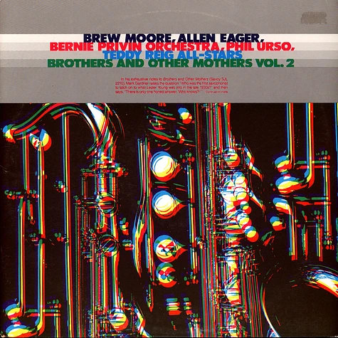 Brew Moore, Allen Eager, Bernie Privin And His Orchestra, Phil Urso, Teddy Reig All-Stars - Brothers And Other Mothers Vol. 2