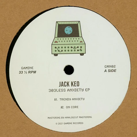 Jack Keo - 303less Anxiety Ep Otis Remix