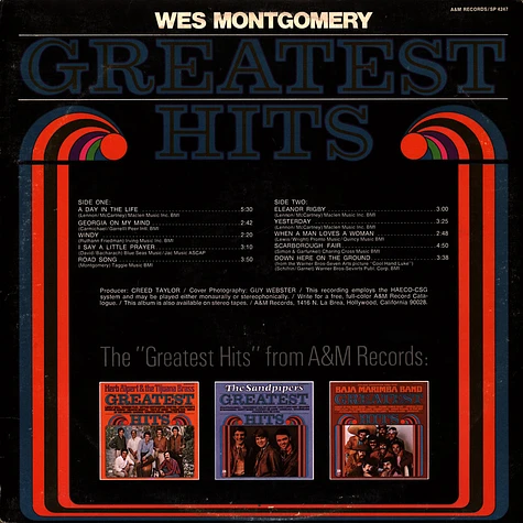 Wes Montgomery - Greatest Hits