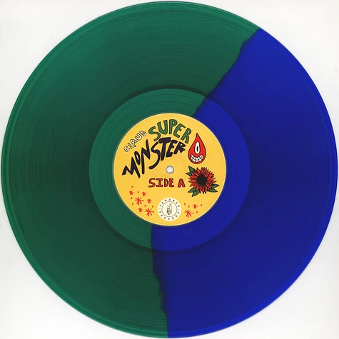 Claud - Super Monster Green / Blue Split Vinyl Edition