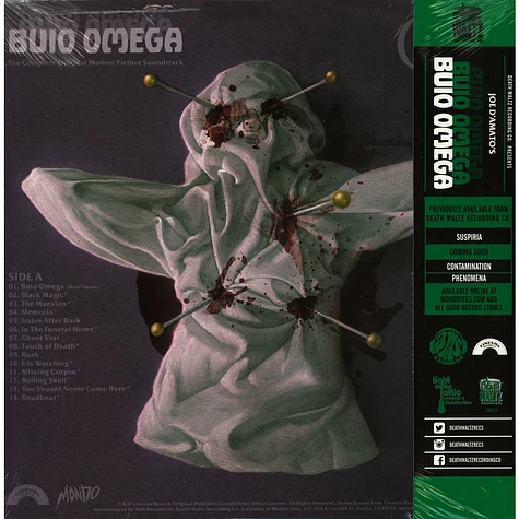 Goblin - Buio Omega (Original Motion Picture Soundtrack)