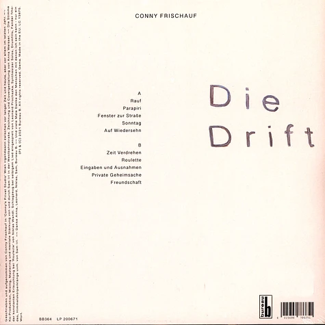Conny Frischauf - Die Drift