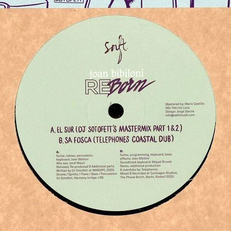 Joan Bibiloni - Re-Born DJ Sotofett & Telephones Remixes