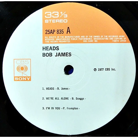 Bob James - Heads