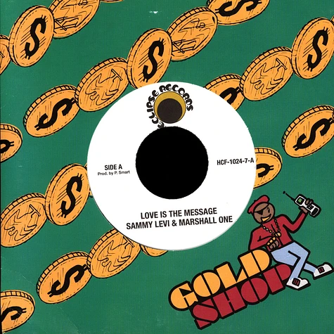 Sammy Levi And Marshall One - Love Is The Message / Dub