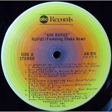 Rufus & Chaka Khan - Ask Rufus