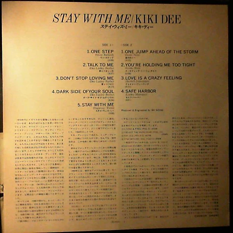 Kiki Dee - Stay With Me