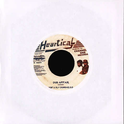Carlton Livingstone / Bdf & Sly Dunbar - Rasta Corner / Dub Affair