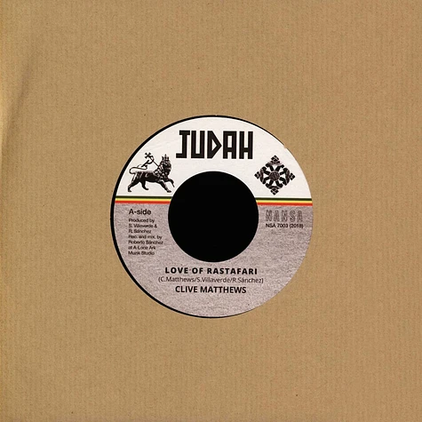 Clive Matthews / Lone Ark Rhythm Force - Love Of Rastafari / Dub