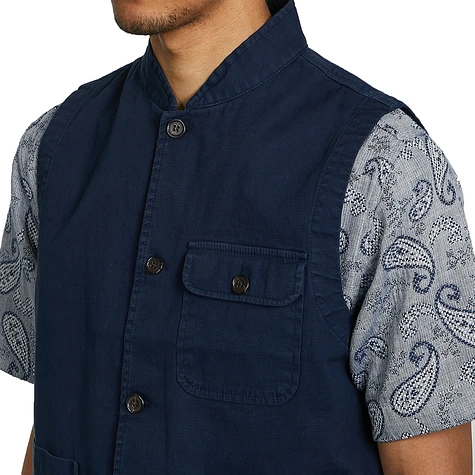 Universal Works - Fine Weave Cotton Battleman Waistcoat