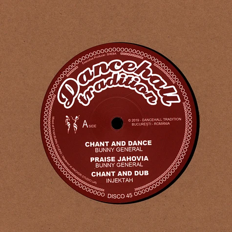 Bunny General, Injektah / Tenor Youthman, Echo Minott, Injectah - Chant & Dance, Praise Jahovia, Dub / Dancehall Traditions, Good Government, Ghost Riddim