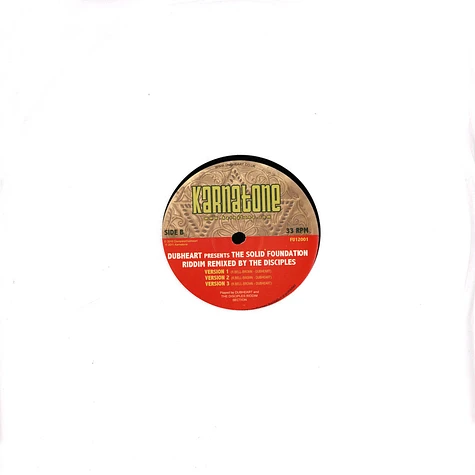 Zacheous Jackson, Tenna / Disciples - Mek Wi Move, Solid Foundation Dub / Jah Jah Sound / Mix Dubs 1, 2 & 3