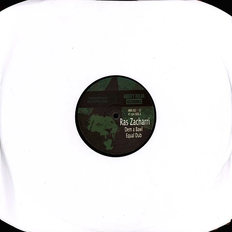 Ras Zacharri / Rankin Alpha - Dem A Bawl, Equal Dub / Western Youth, Dubwise